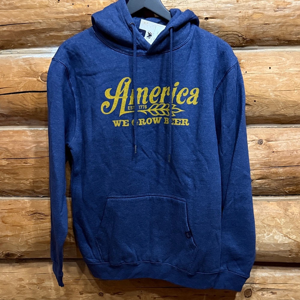 not Rural Cloth Beer Hoodie Medium Fleece
